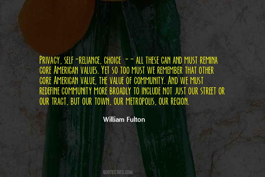 Quotes About The Value Of Community #1783344