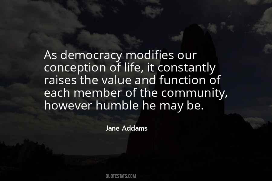 Quotes About The Value Of Community #1870063