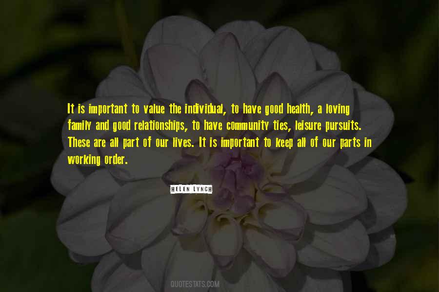Quotes About The Value Of Community #270924