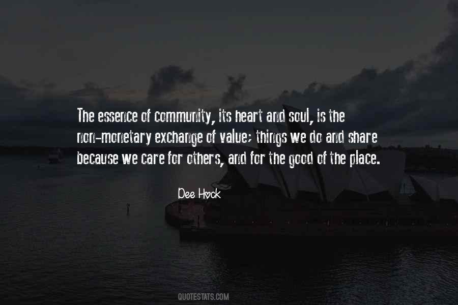 Quotes About The Value Of Community #278369