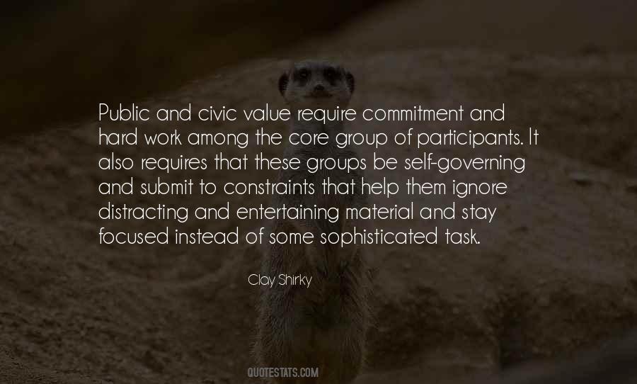 Quotes About The Value Of Community #419449