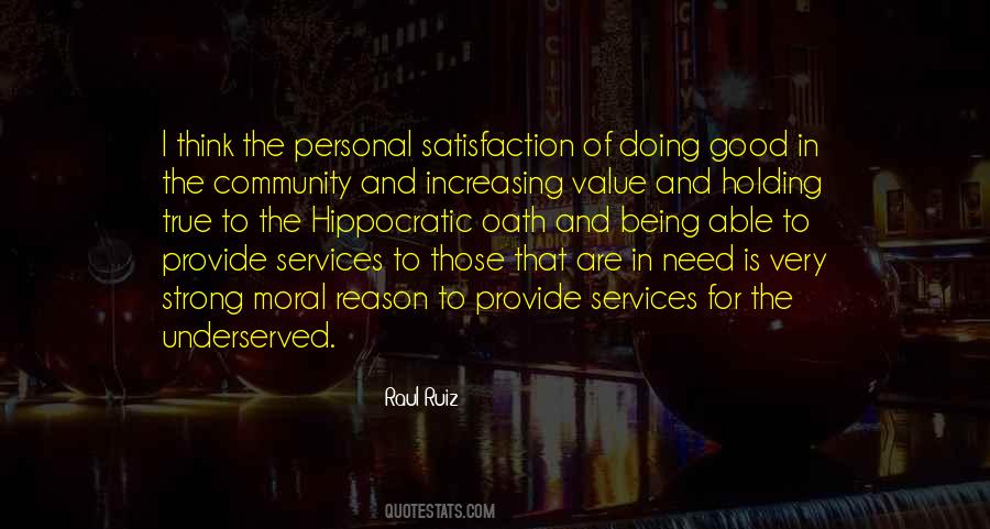 Quotes About The Value Of Community #424010