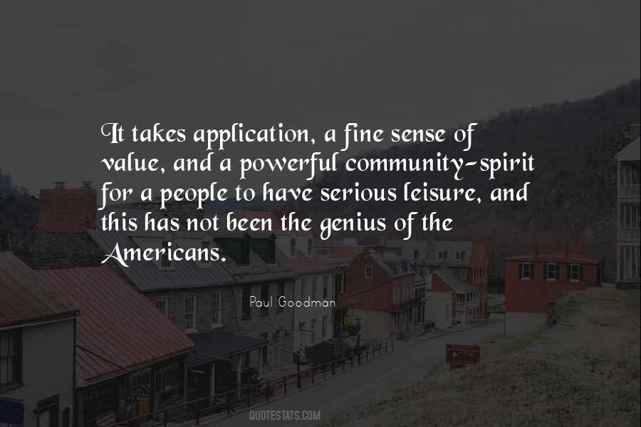 Quotes About The Value Of Community #557721