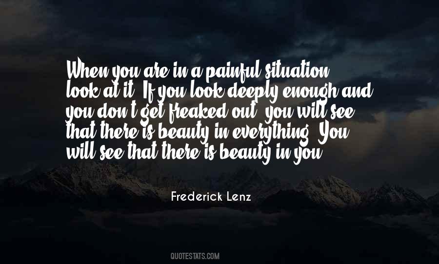 When You See Beauty Quotes #1825472