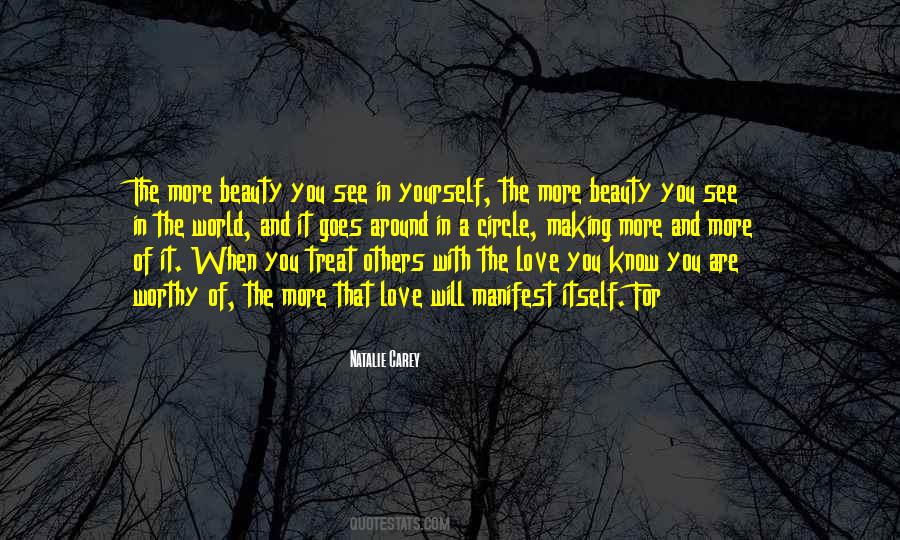 When You See Beauty Quotes #737681