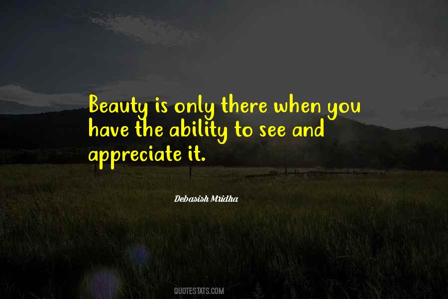When You See Beauty Quotes #975877