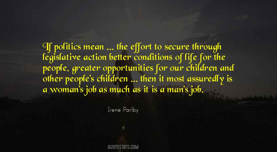 Job Politics Quotes #1235986