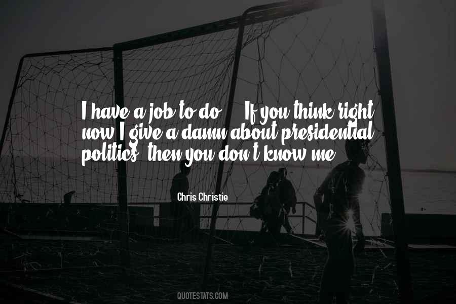 Job Politics Quotes #1767075