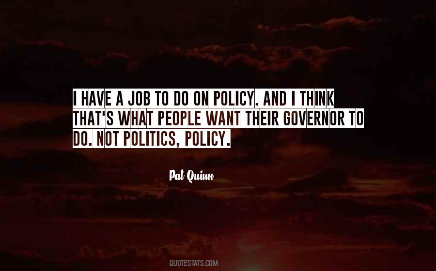 Job Politics Quotes #200443