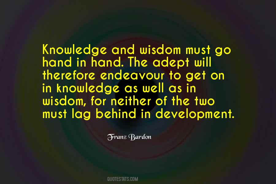 Two In The Hand Quotes #497388