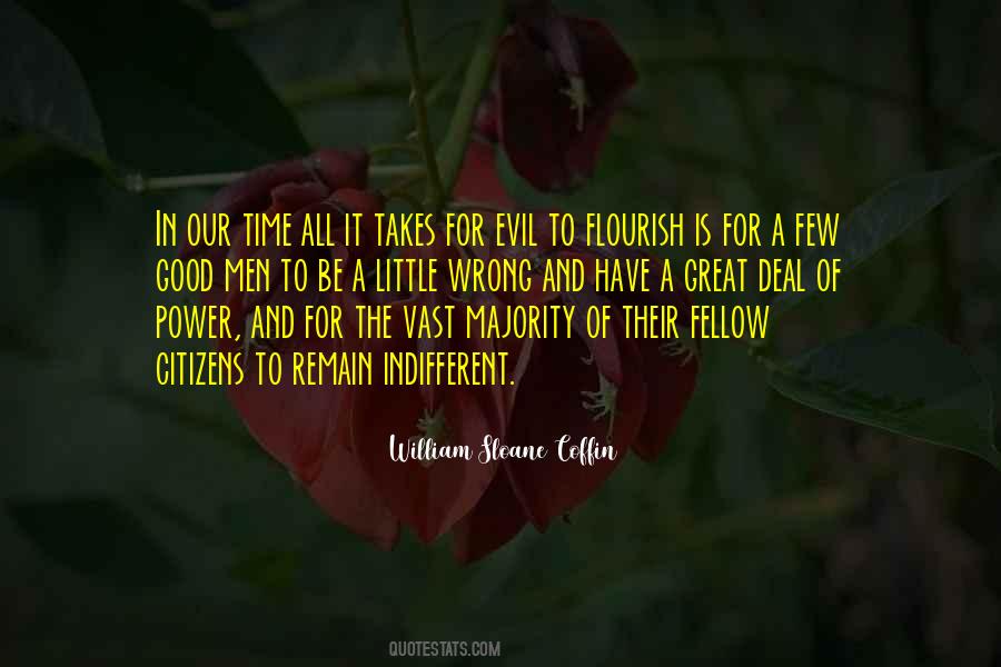 For Evil To Flourish Quotes #700942