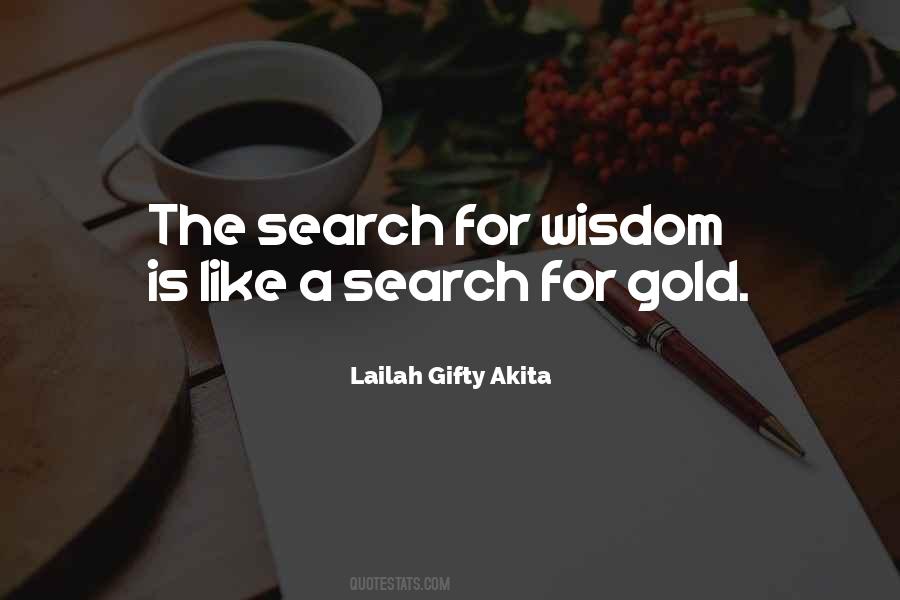 Gold Inspirational Quotes #255688