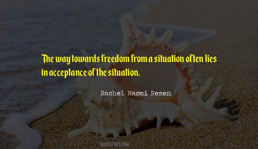 Freedom Lies In Quotes #624906