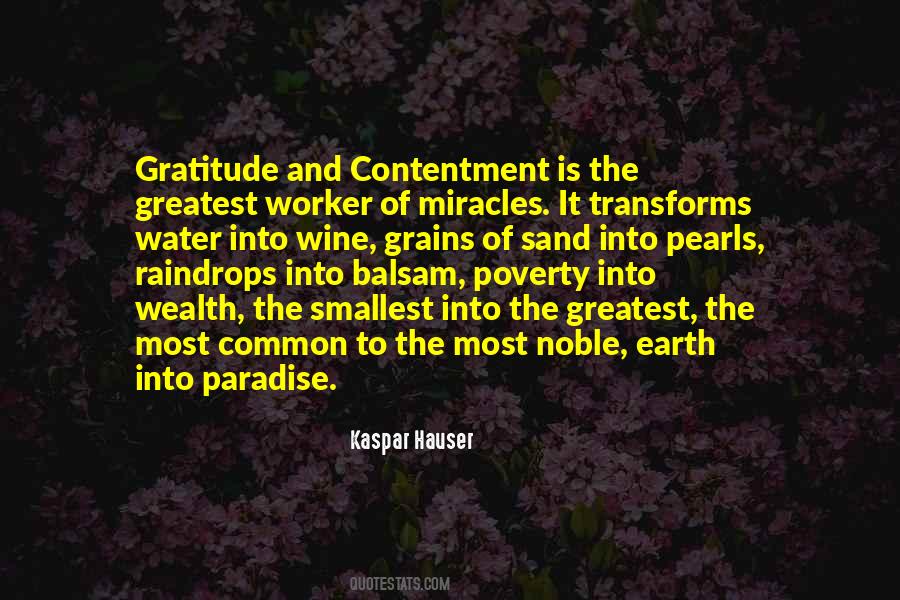 Gratitude And Contentment Quotes #1192984