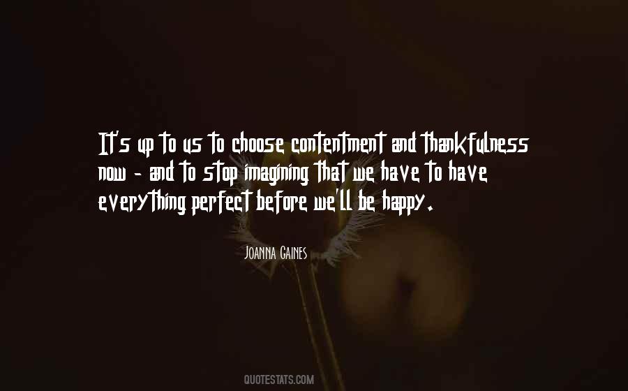 Gratitude And Contentment Quotes #709093
