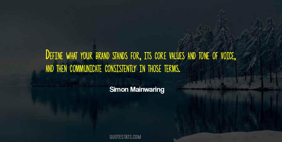 Quotes About Your Core Values #69699