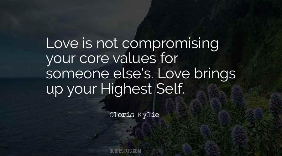 Quotes About Your Core Values #943742