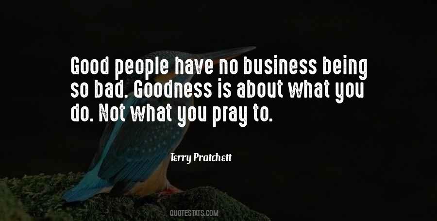 Good People Bad People Quotes #256960