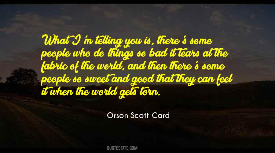 Good People Bad People Quotes #385251