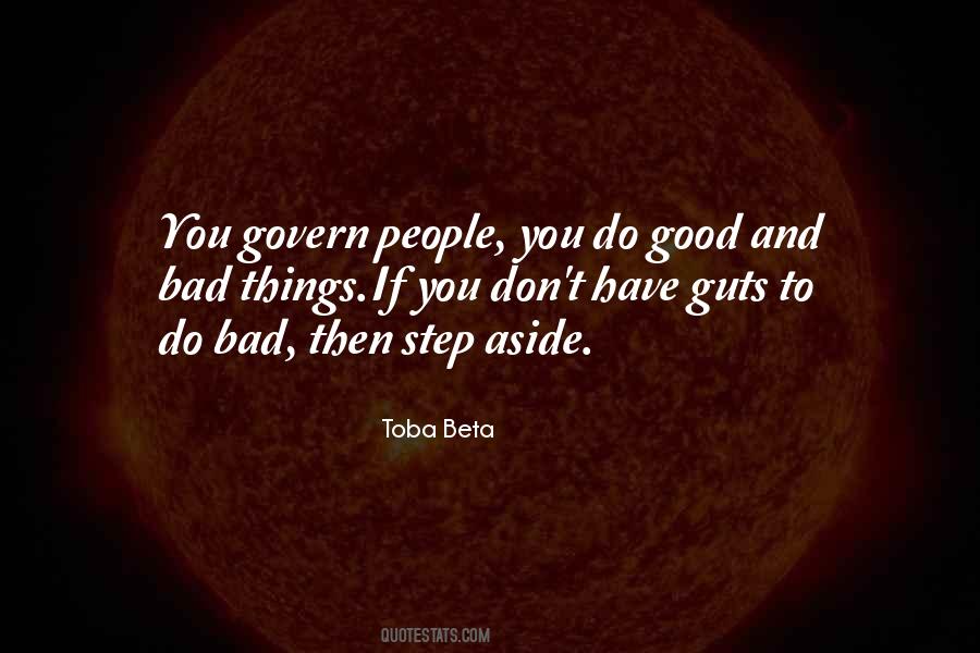 Good People Bad People Quotes #828016