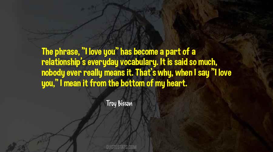 I Love My Relationship Quotes #481855