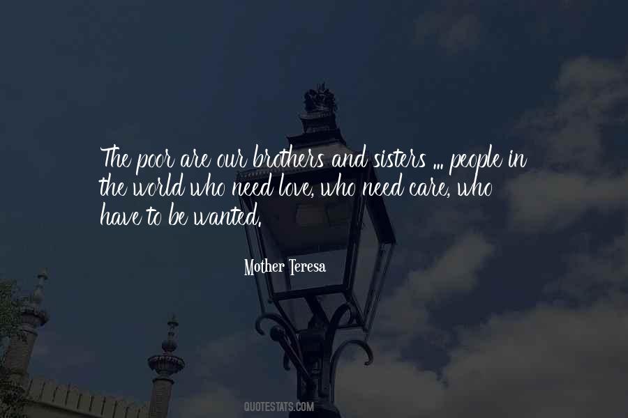 Poor Love Quotes #1347079