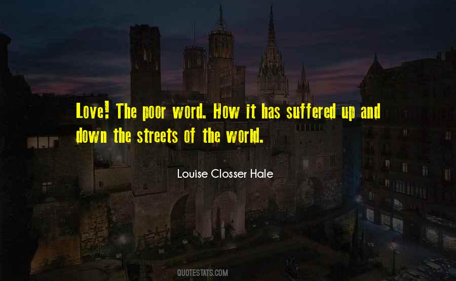 Poor Love Quotes #1515144
