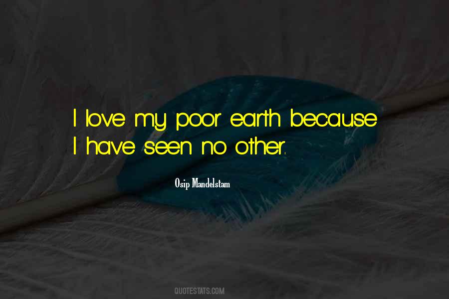Poor Love Quotes #850902