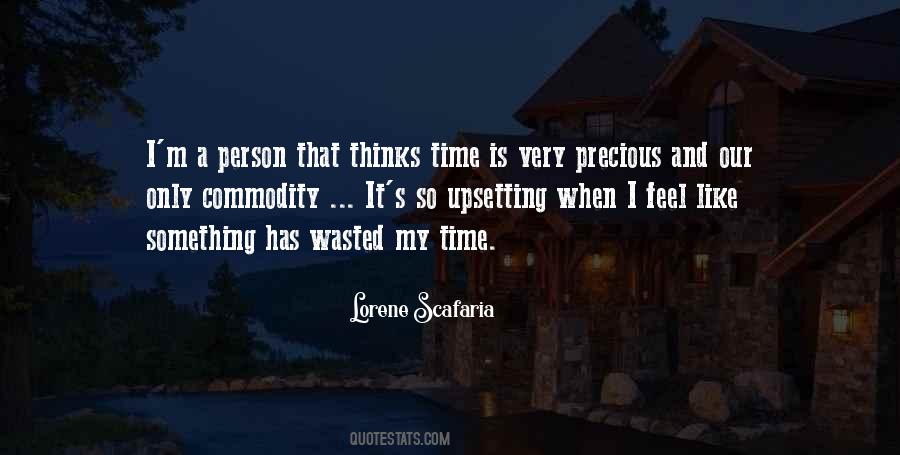 Time Is A Precious Commodity Quotes #1493809