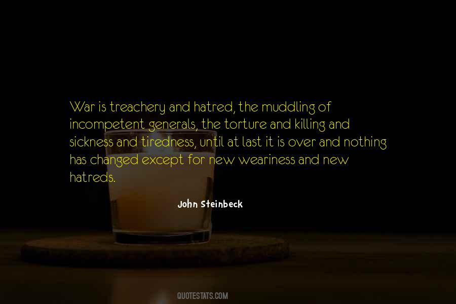 War Has Changed Quotes #1111405