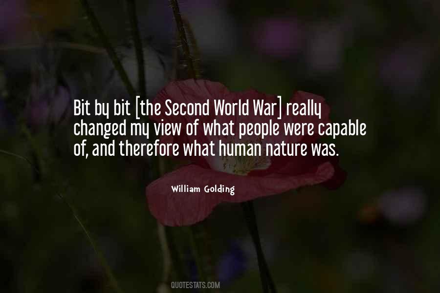 War Has Changed Quotes #630070
