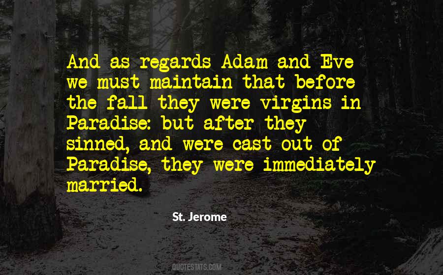 Eve And Adam Quotes #269123