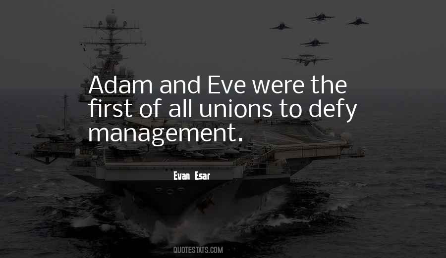 Eve And Adam Quotes #877892