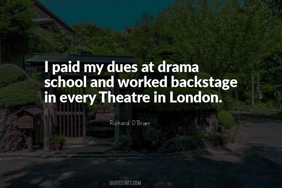 Drama Theatre Quotes #1521509