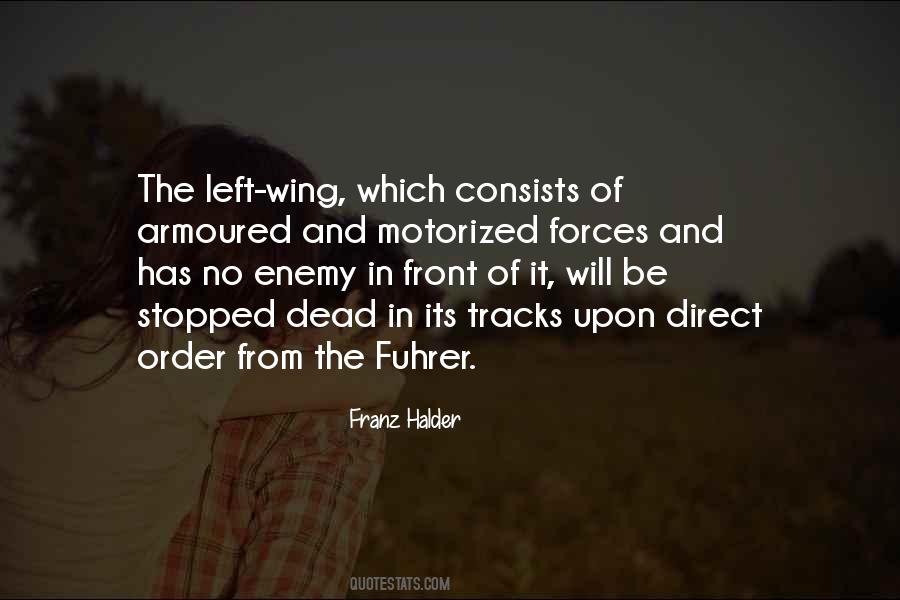 Quotes About The Left Wing #190126