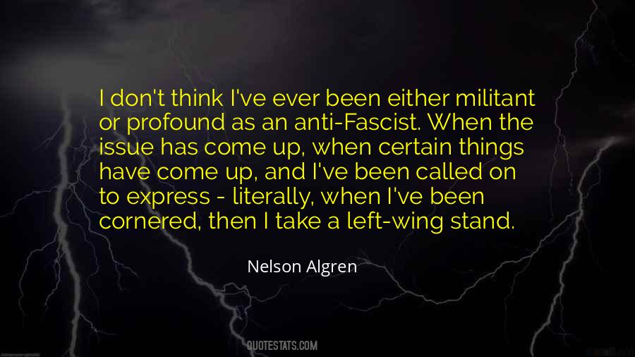 Quotes About The Left Wing #489005