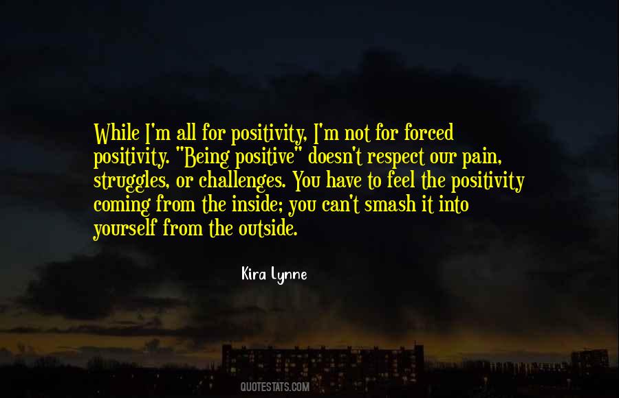 Positive Pain Quotes #1734489