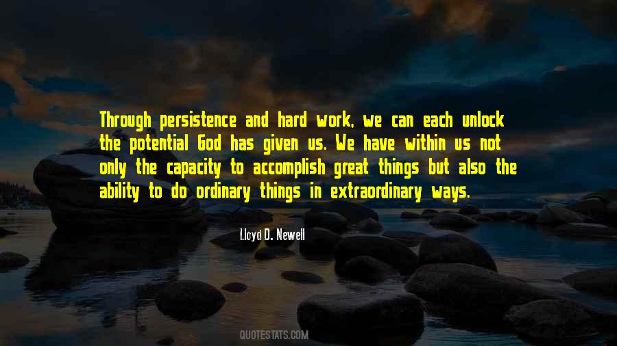 Only Hard Work Quotes #529882