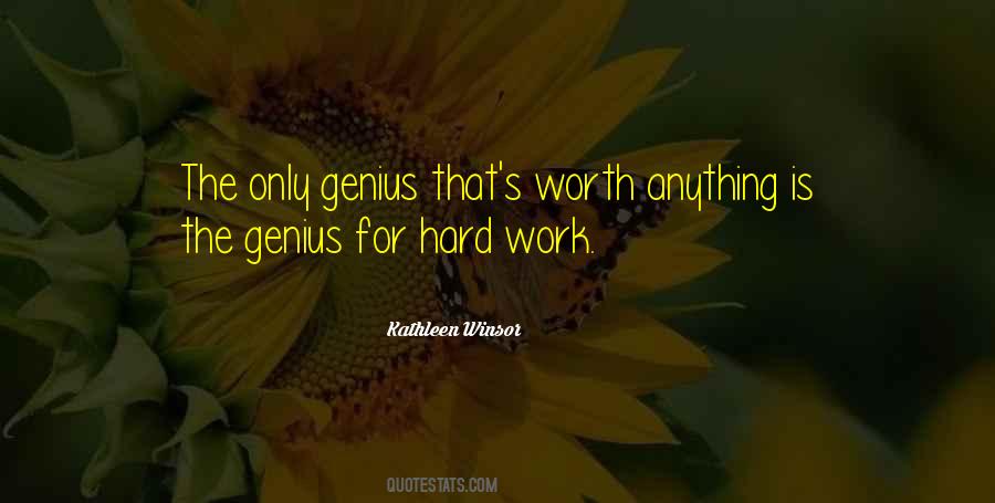 Only Hard Work Quotes #658662