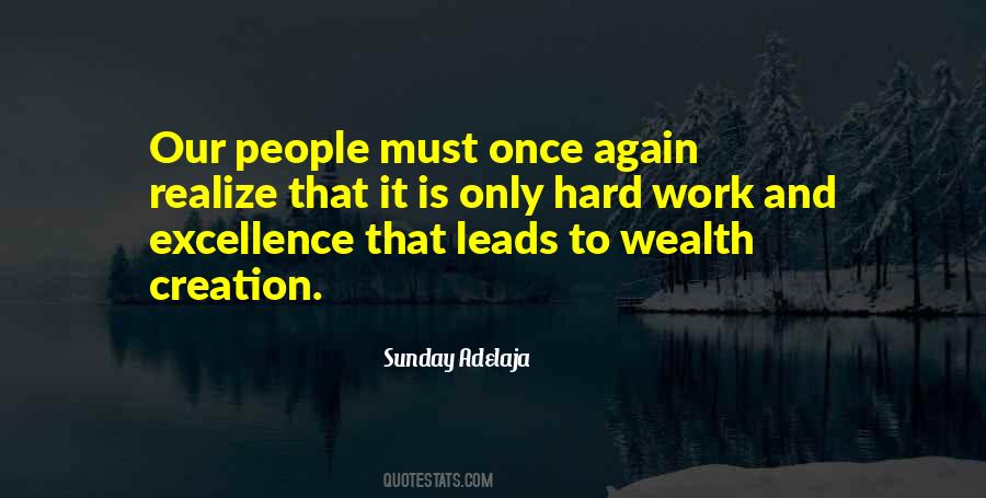 Only Hard Work Quotes #944006