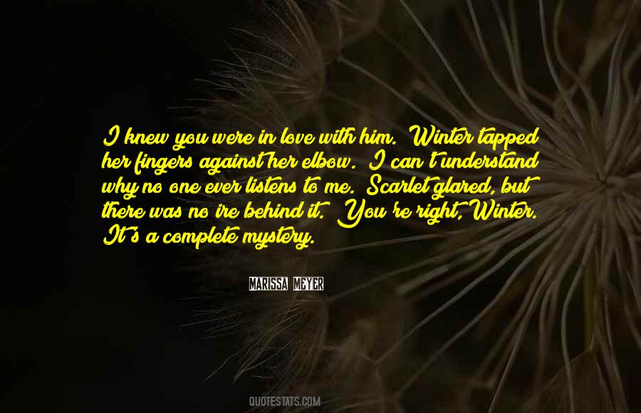 Why You Love Him Quotes #1058828