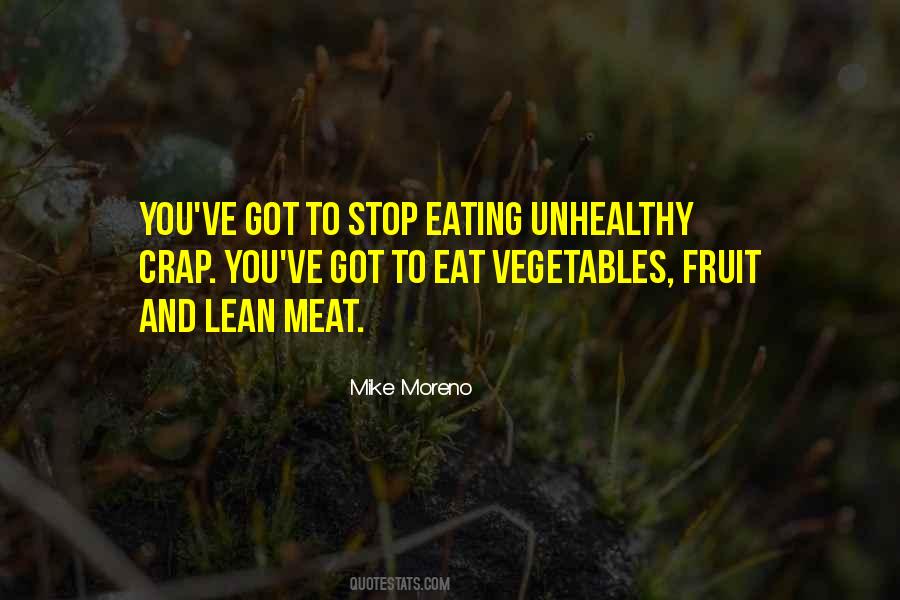 Stop Eating Quotes #1465128