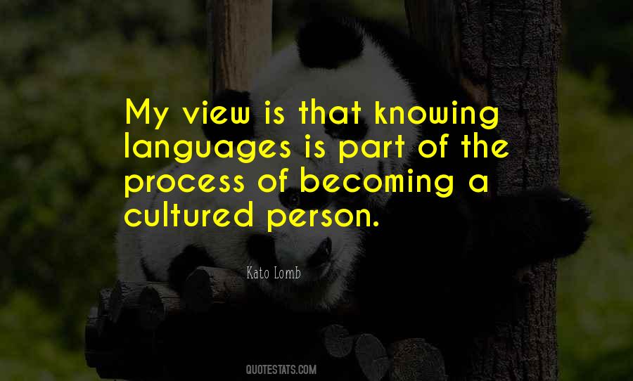 Quotes About Knowing Languages #1365388