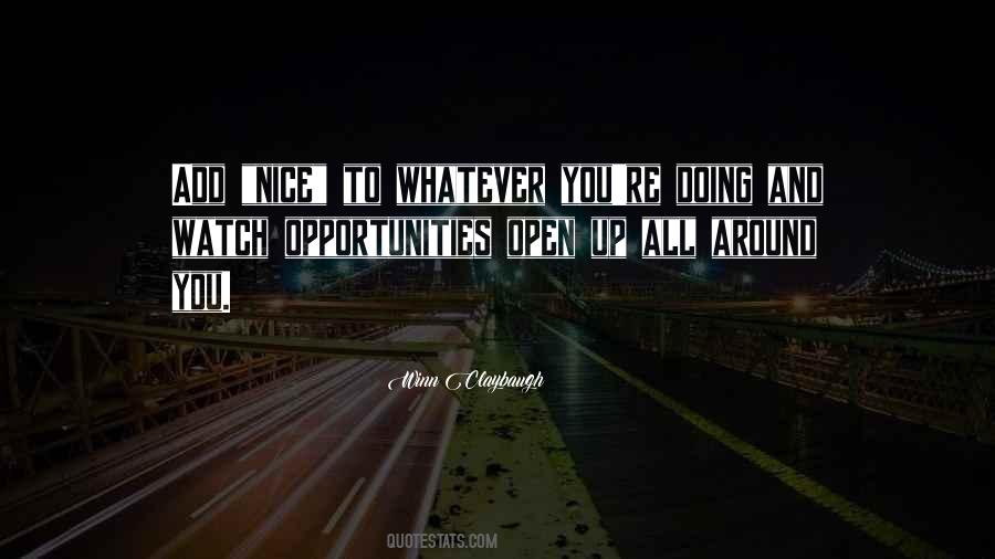 Nice Watch Quotes #1421568