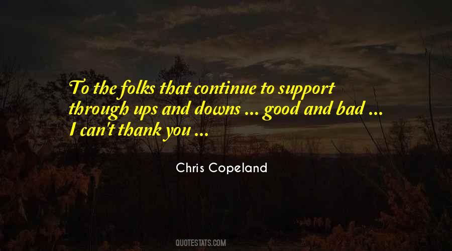 Thank You Support Quotes #1771094