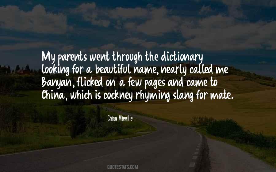 My Beautiful Parents Quotes #40128