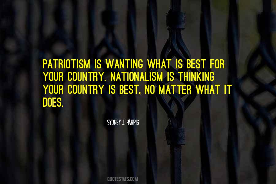 Nationalism Patriotism Quotes #726748