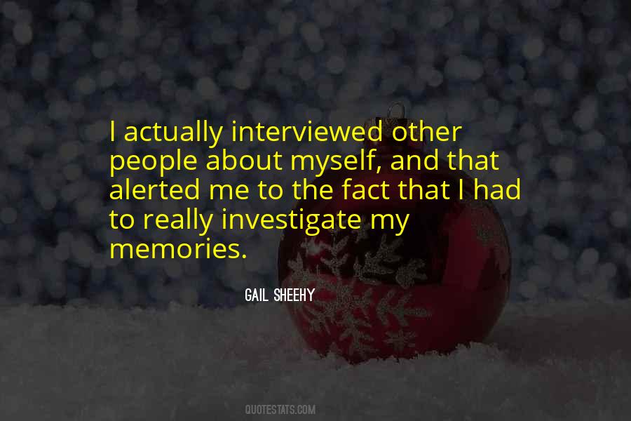 Quotes About My Memories #1041536