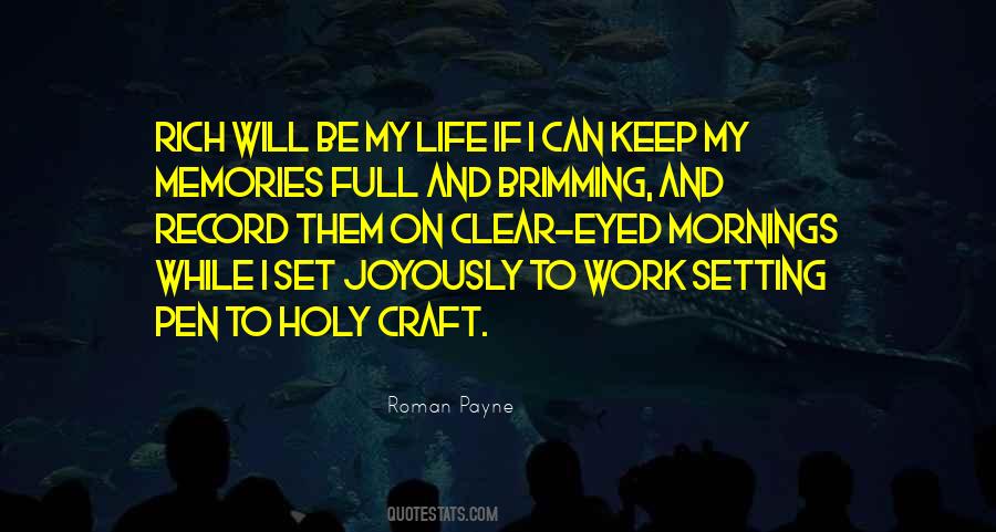 Quotes About My Memories #1214688