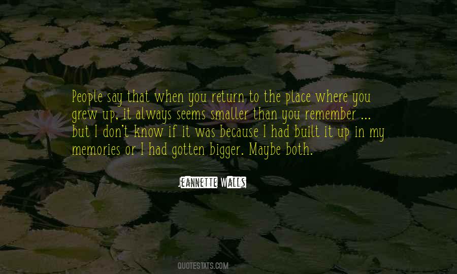 Quotes About My Memories #1274342
